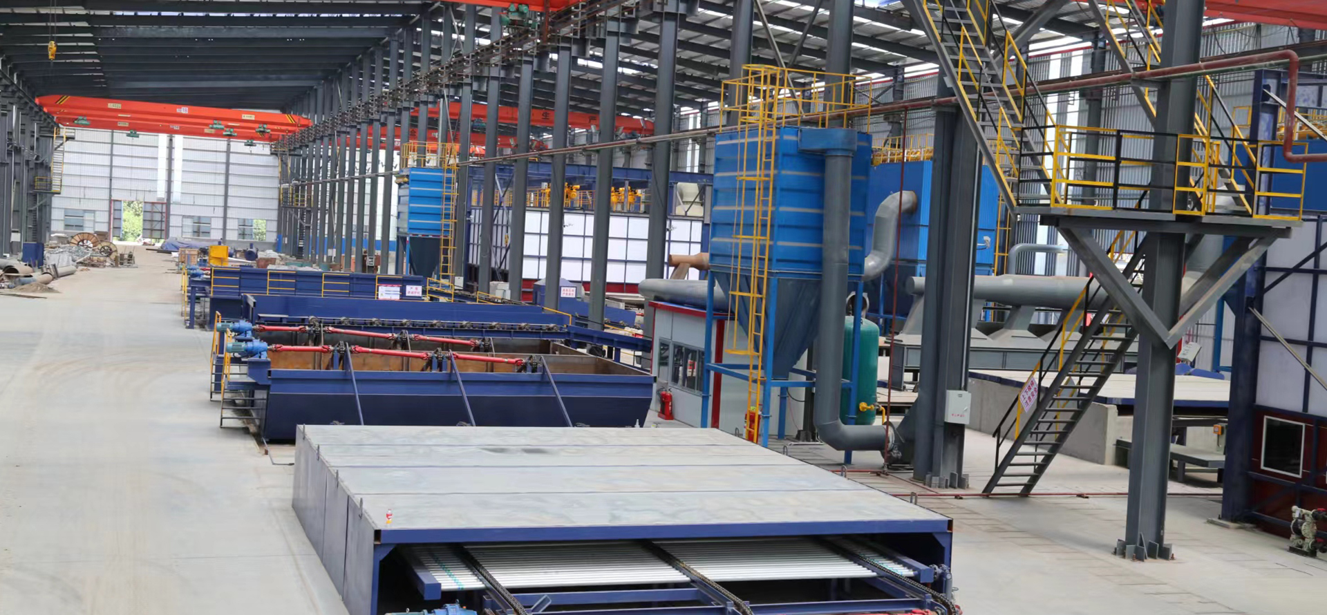 全封閉的預(yù)處理室，適用于酸洗，漂洗，助焊，酸霧收集和洗滌塔系統(tǒng)